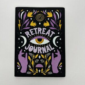 RETREAT JOURNAL GODDESS PROVISIONS VEGAN LEATHER RECYCLED PAGES SELF-GUIDED SOLO